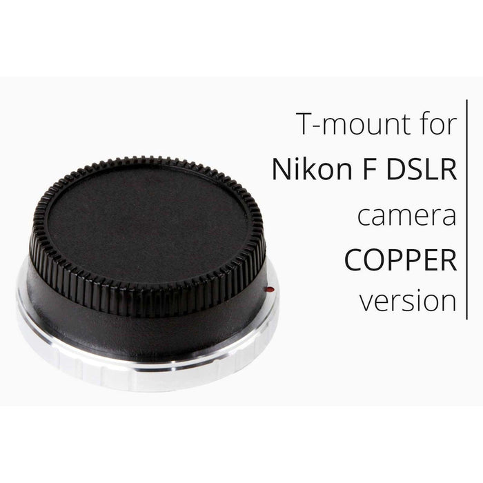 William Optics Super high precision COPPER T-mount for Nikon full frame (YE-TR-BR48-N) - Astronomy Plus