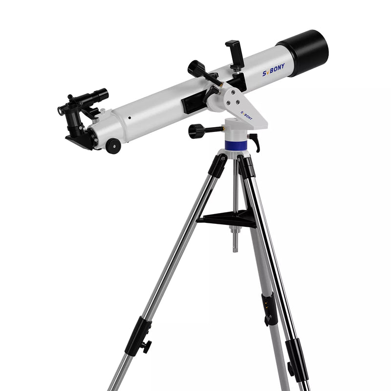 SVBONY Ensemble Télescope 90mm avec Recherche d'Étoiles Assistée par Smartphone (W9302A)