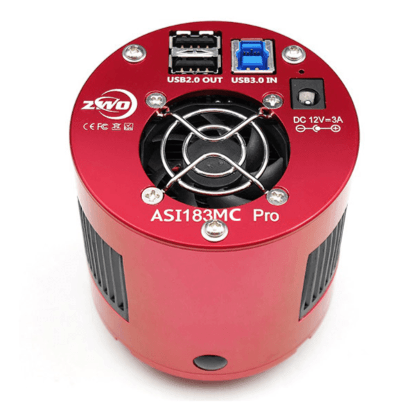 ZWO ASI183MC Pro Color Cooled (ASI183MC-P) - Astronomy Plus ZWO ASI183MC Pro Color Cooled (ASI183MC-P) - Astronomy Plus