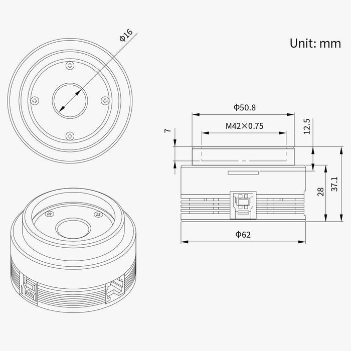 ZWO ASI664MC Color Camera (ASI664MC) - Astronomy Plus