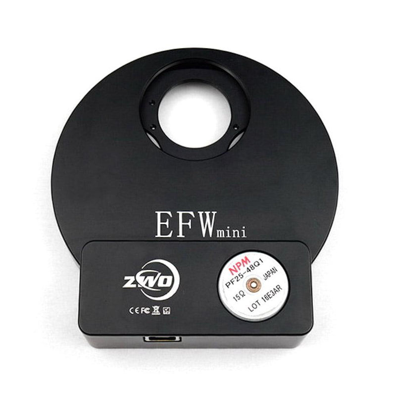 ZWO EFW mini 5x1.25"/31mm Filter Wheel (EFW-MINI) - Astronomy Plus