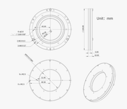 ZWO M54 Sensor Plate Adjuster (M54-TILTER) - Astronomy Plus