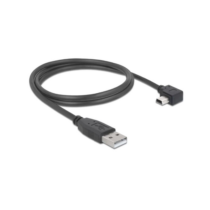 Pegasus Astro USB 2.0- A Mâle > Mini-B Mâle coudé (Lot de 2)