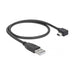 Pegasus Astro USB 2.0- A Male > Angled Mini-B Male (Pack of 2) - Astronomy Plus